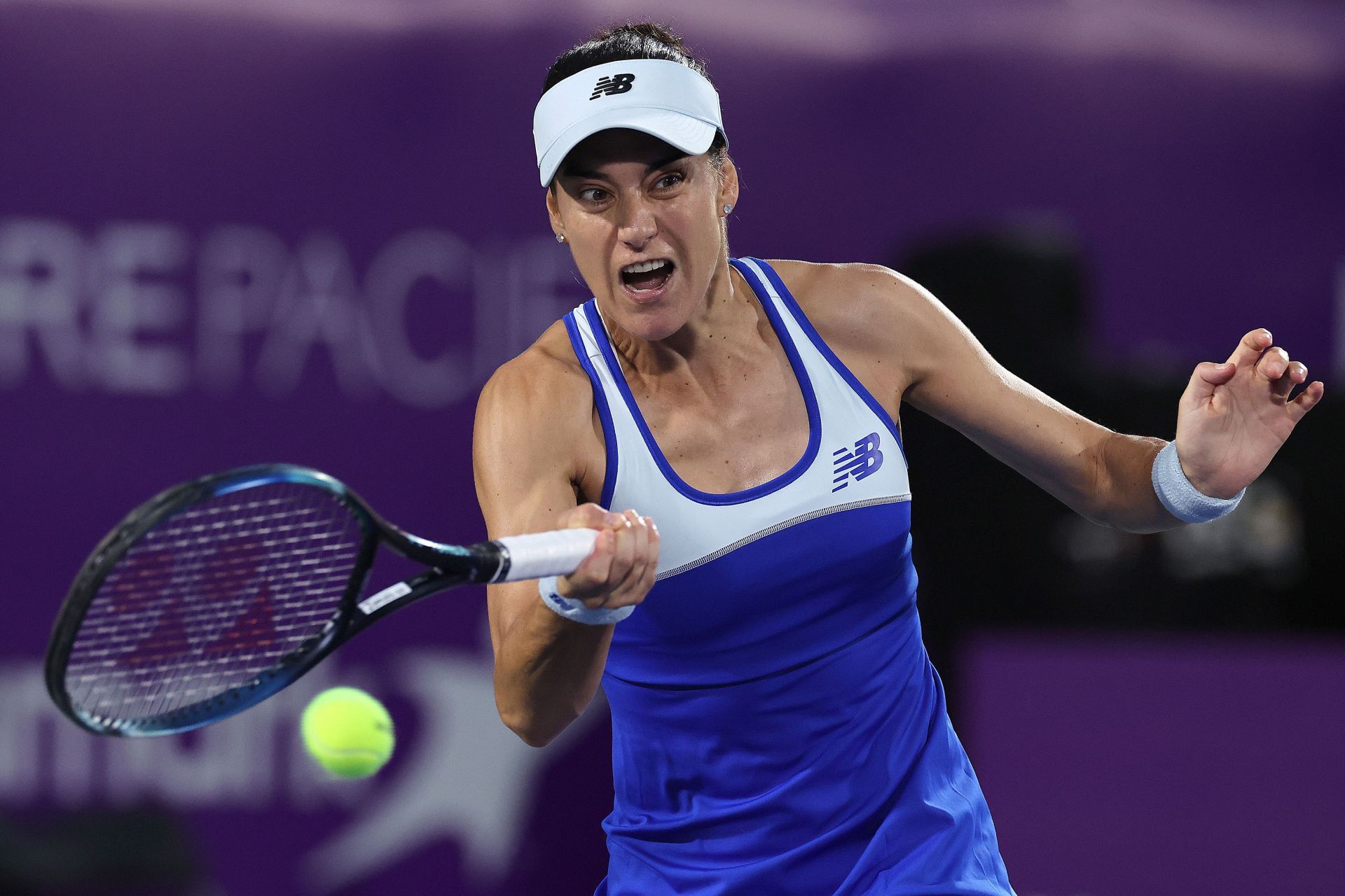 Sorana Cirstea at the Korea Open 2025. (Photo: Getty)