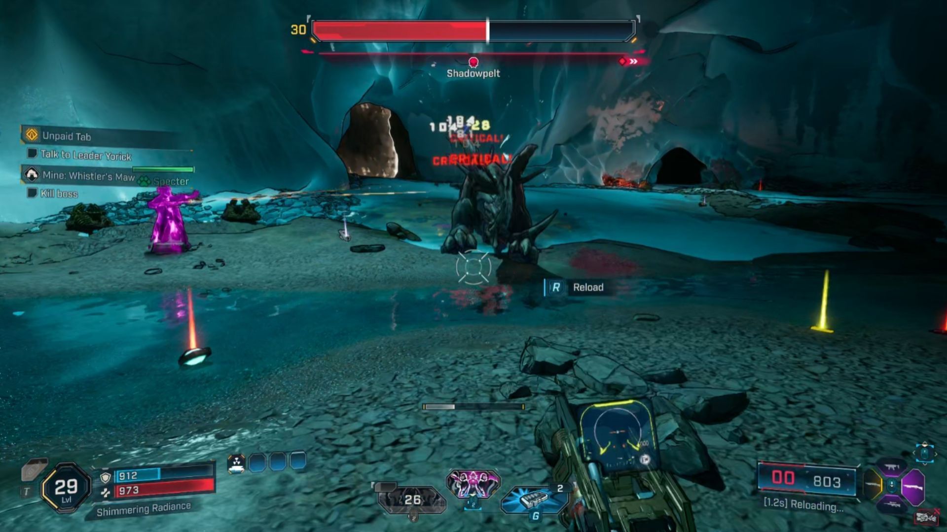 The boss charges at you to deal melee damage (Image via 2K)