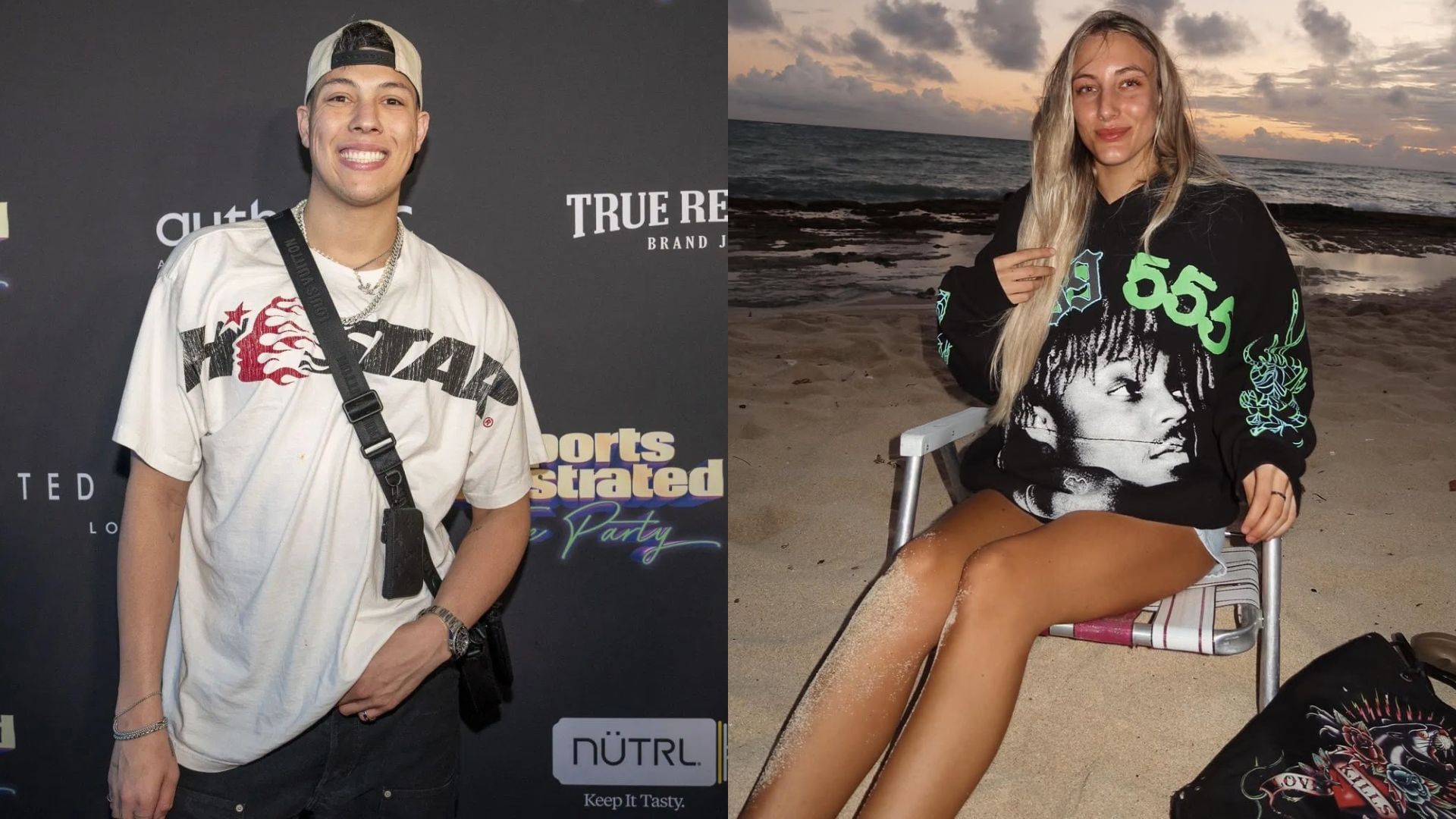Jackson Mahomes has a new girlfriend this year - via Getty/CMS and Instagram