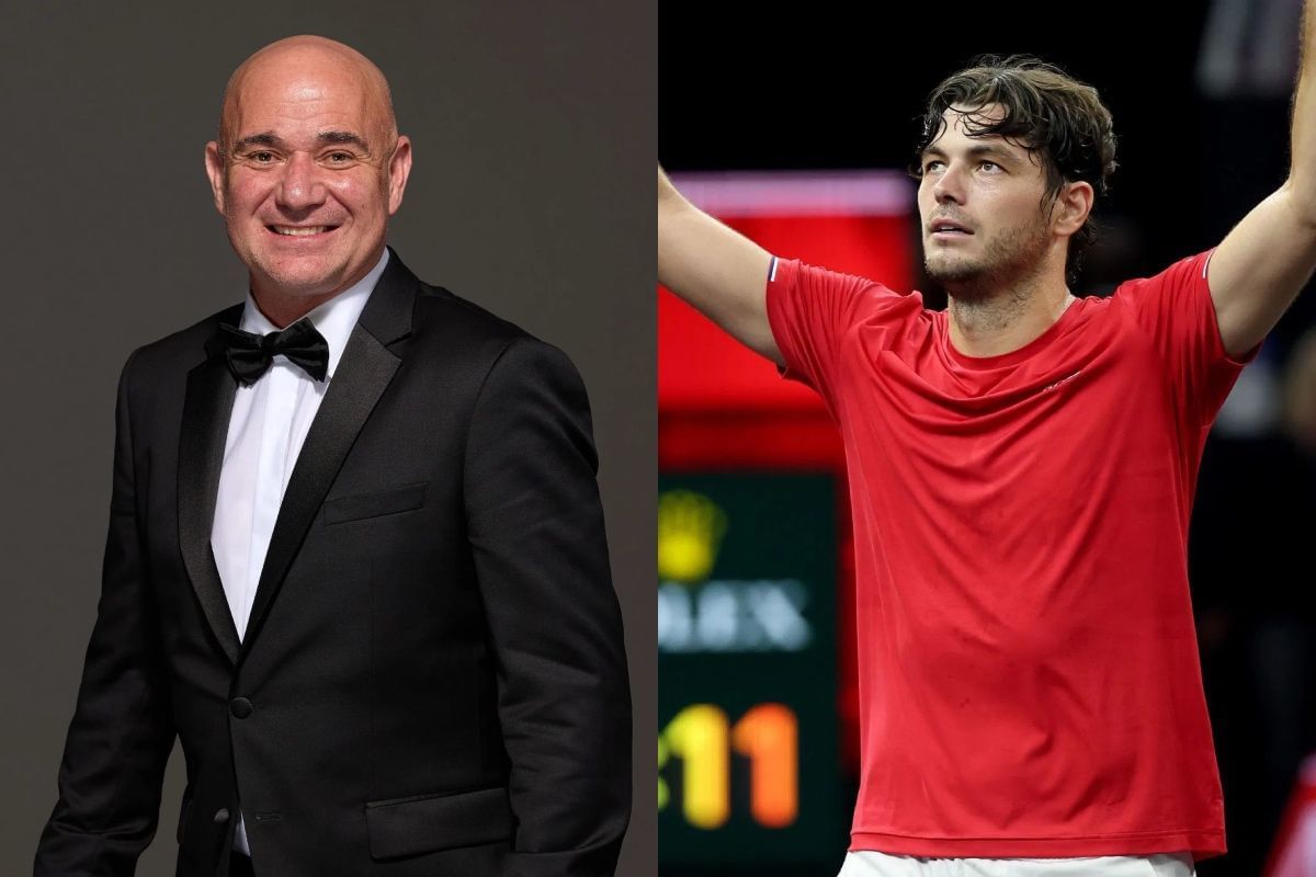 Taylor Fritz and Andre Agassi - Source: getty
