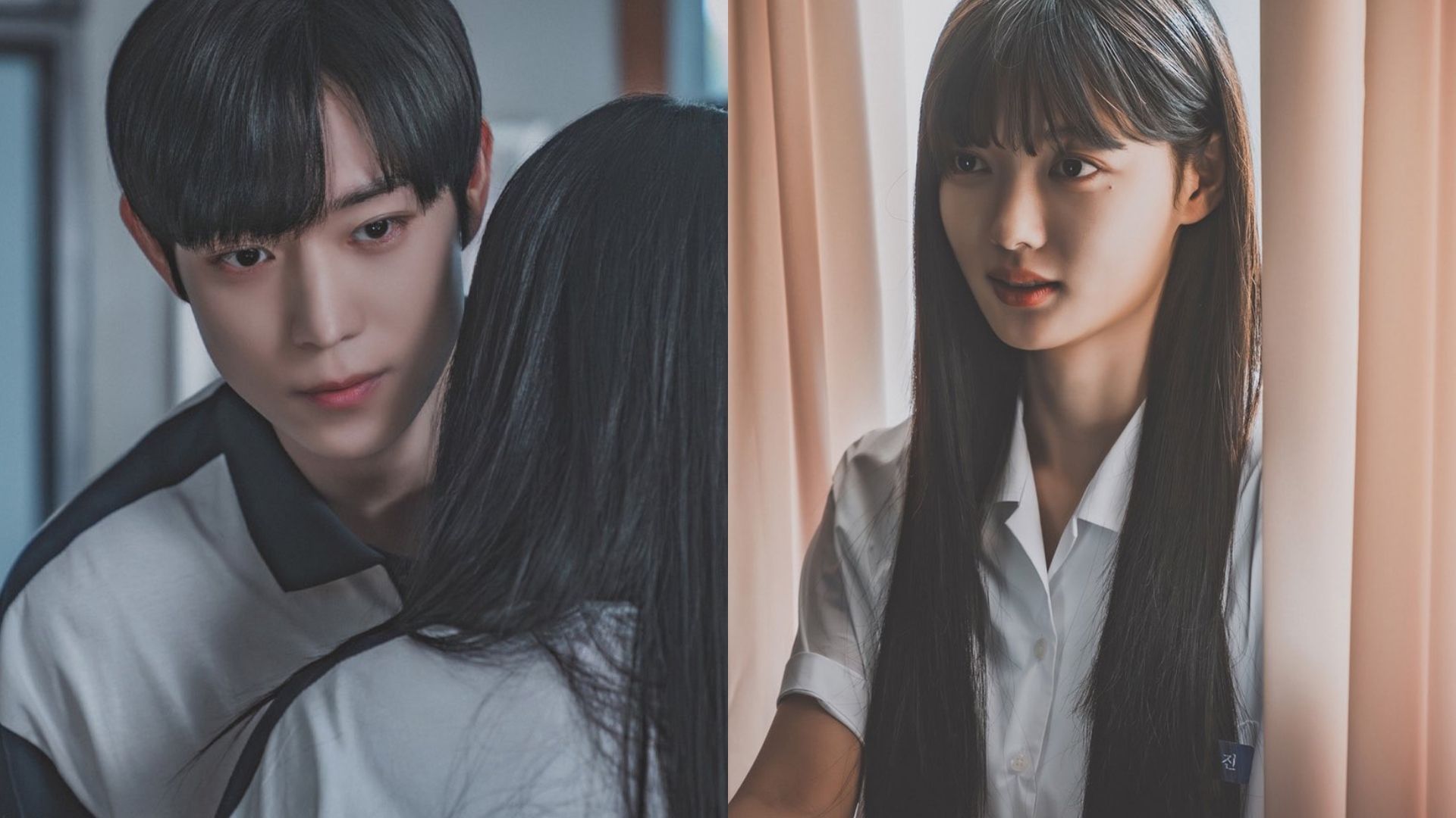 Kim Yoo-jung and Kim Young-dae in Dear X (Image via X/@tvingdotcom)