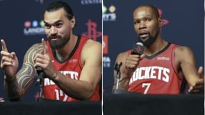 "He wasn’t a d**k or anything” - Rockets' 6-foot-11 center reflects comically to Kevin Durant reunion in Houston