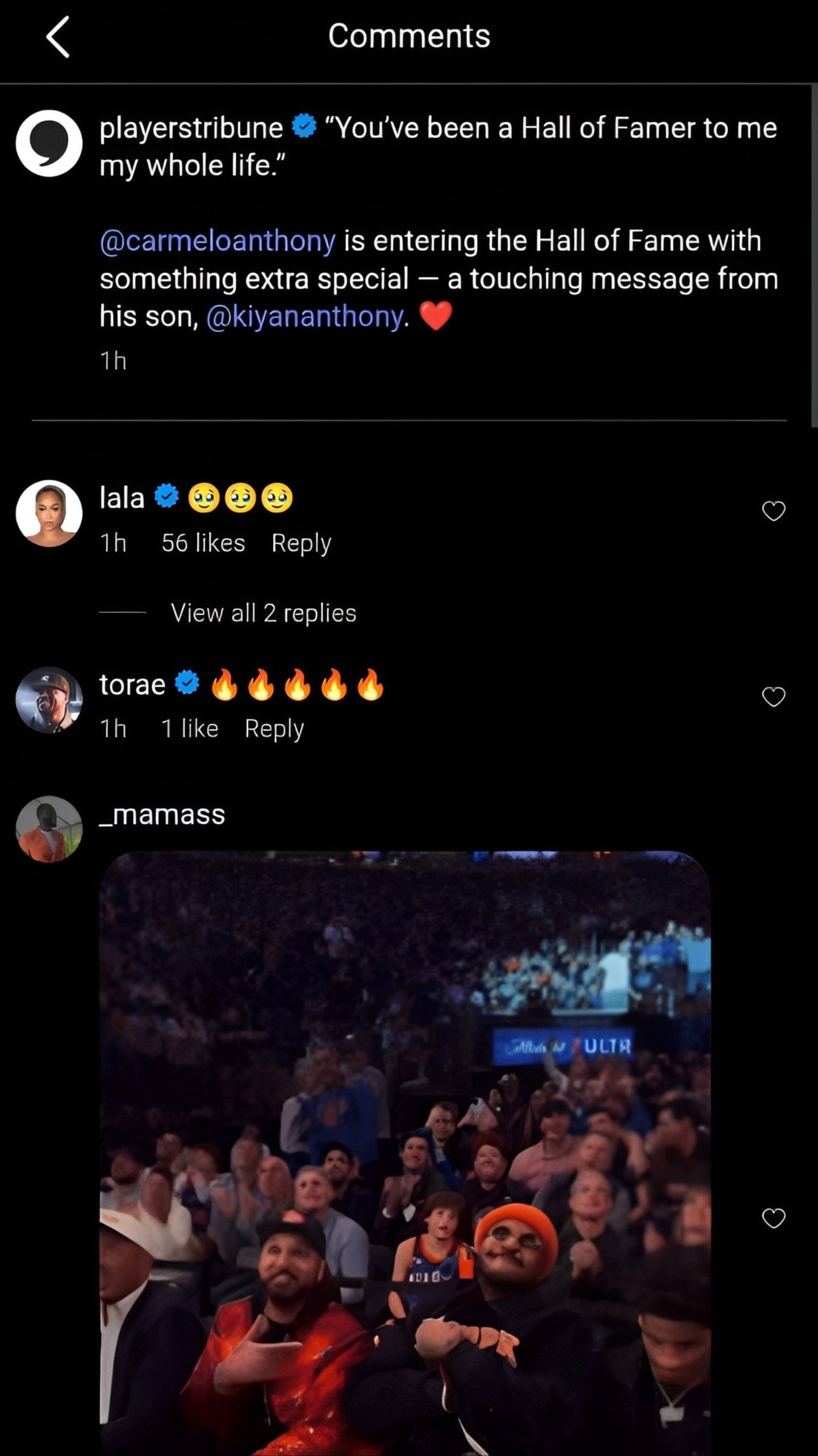 La La&#039;s comment