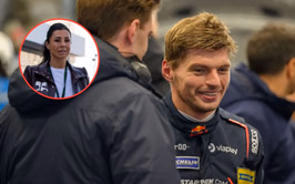 Max Verstappen's mother Sophie Kumpen reacts to the Red Bull driver taking part in the Nurburgring Endurance Series