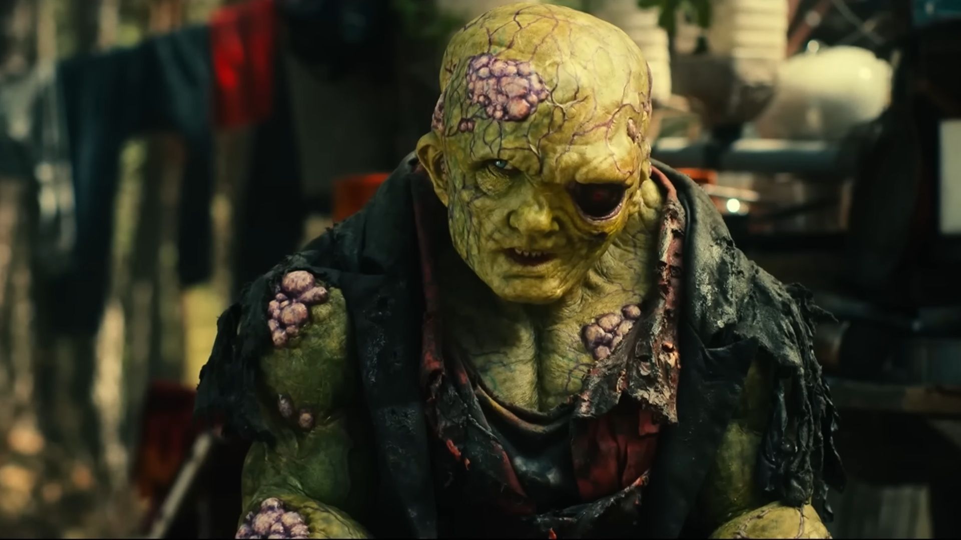 The Toxic Avenger in his transformed state after the toxic accident. (Image via Troma Entertaiment)