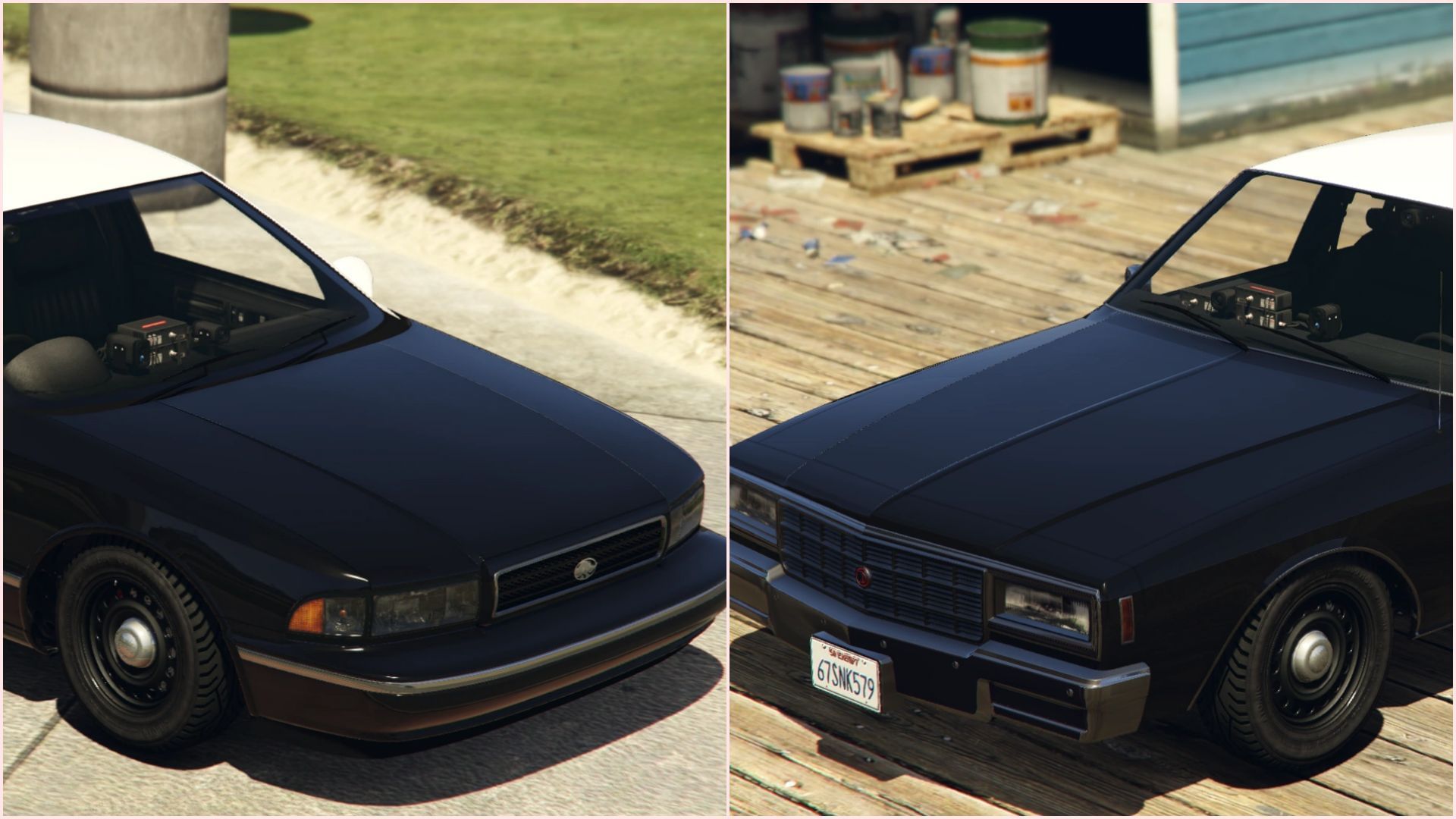Impaler SZ Cruiser and Impaler LX Cruiser (Image via Rockstar Games // GTA Wiki)