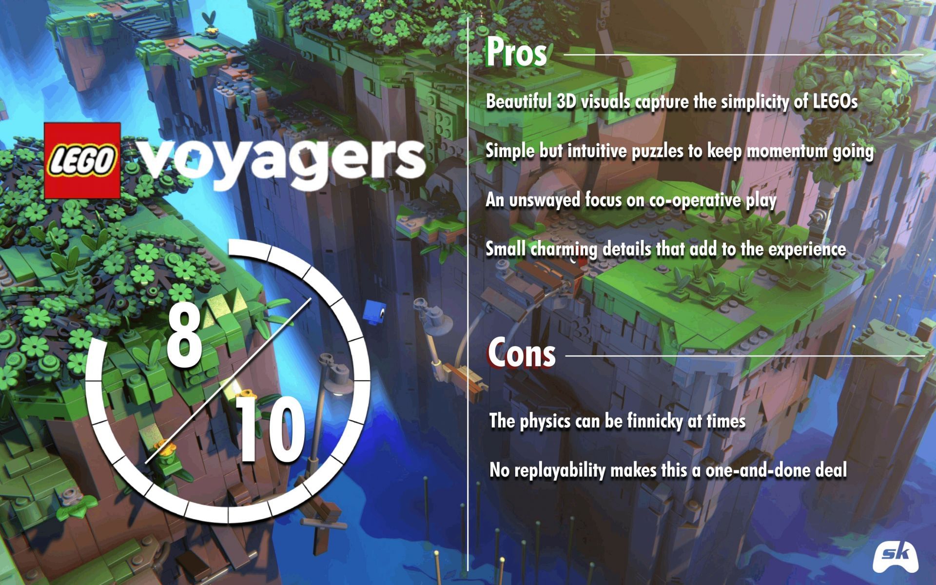 Our final verdict for LEGO Voyagers (Image via Sportskeeda/Annapurna Interactive)