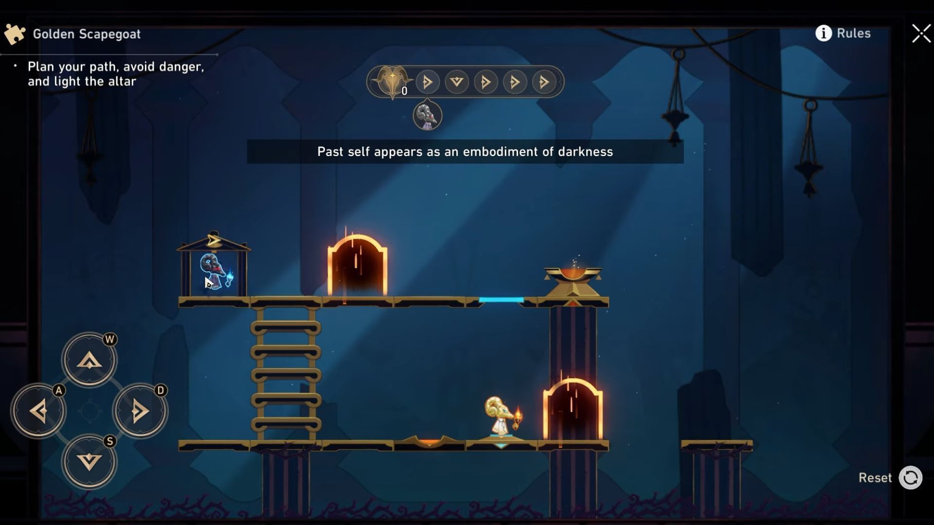 Second puzzle solution (Image via HoYoverse)