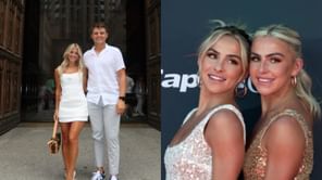 Zach Wilson's wife Nicolette impresses Jake Ferguson's future sister-in-law Hanna Cavinder with custom outfit for Dolphins vs Jets MNF game