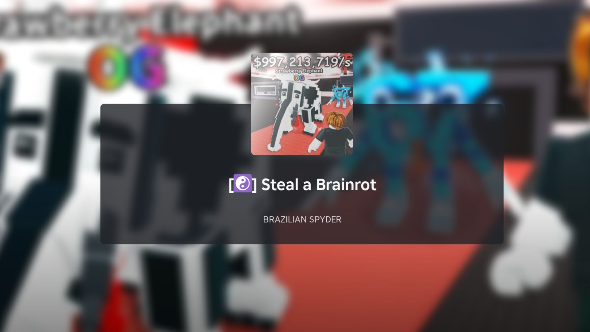 Steal a Brainrot loading screen