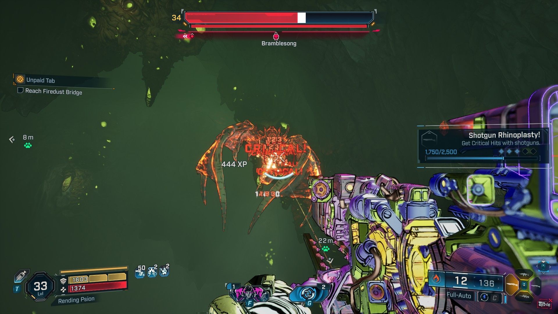 Using the Convergence against Bramblesong (Image via 2K)