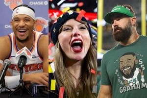Knicks star Josh Hart's request to meet Taylor Swift draws strong 4-word reaction from Jason Kelce