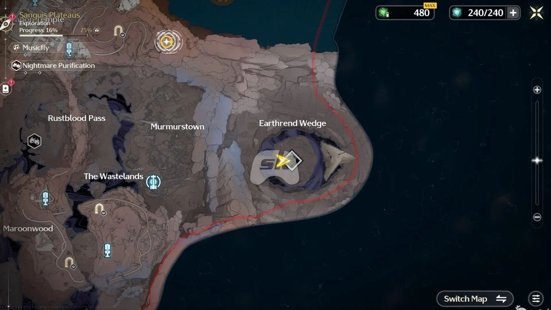 The False Sovereign location (Image via Kuro Games)