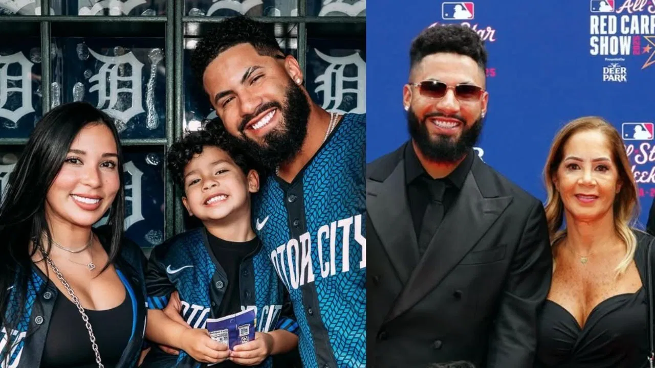 Gleyber Torres with his wife, Elizabeth, and son, Ethan (L), Gleyber Torres with his mother, Ibelise (R) (Images from - Instagram.com/@eliroxy, Instagram.com/gleyberdavid)