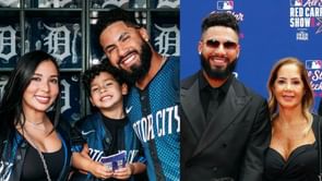 Gleyber Torres' wife Elizabeth and mother Ibelise pose in bikinis side by side, flashing happy smiles