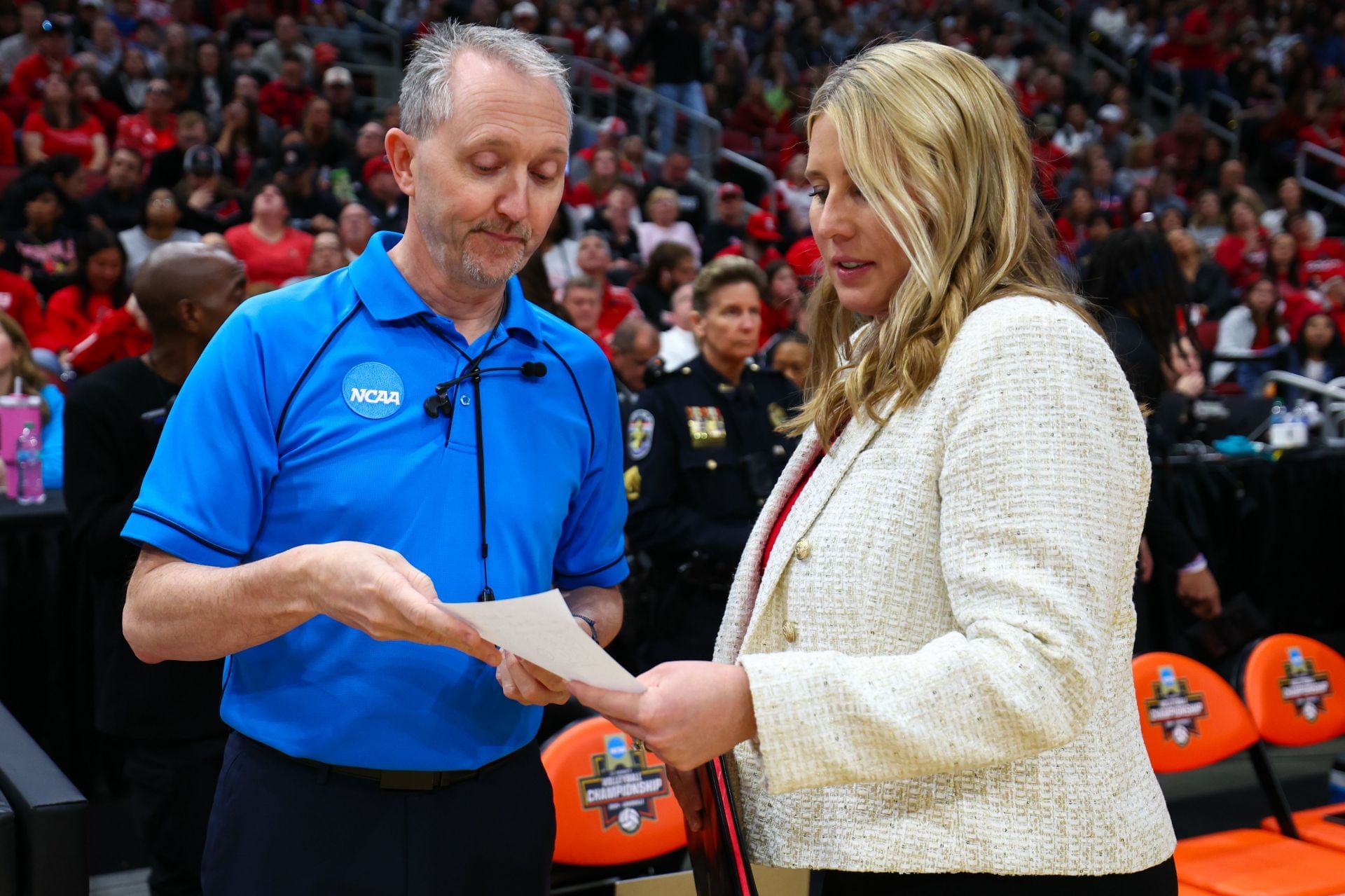 Dani Busboom Kelly at 2024 Division I Women&#039;s Volleyball Championship - Source: Getty