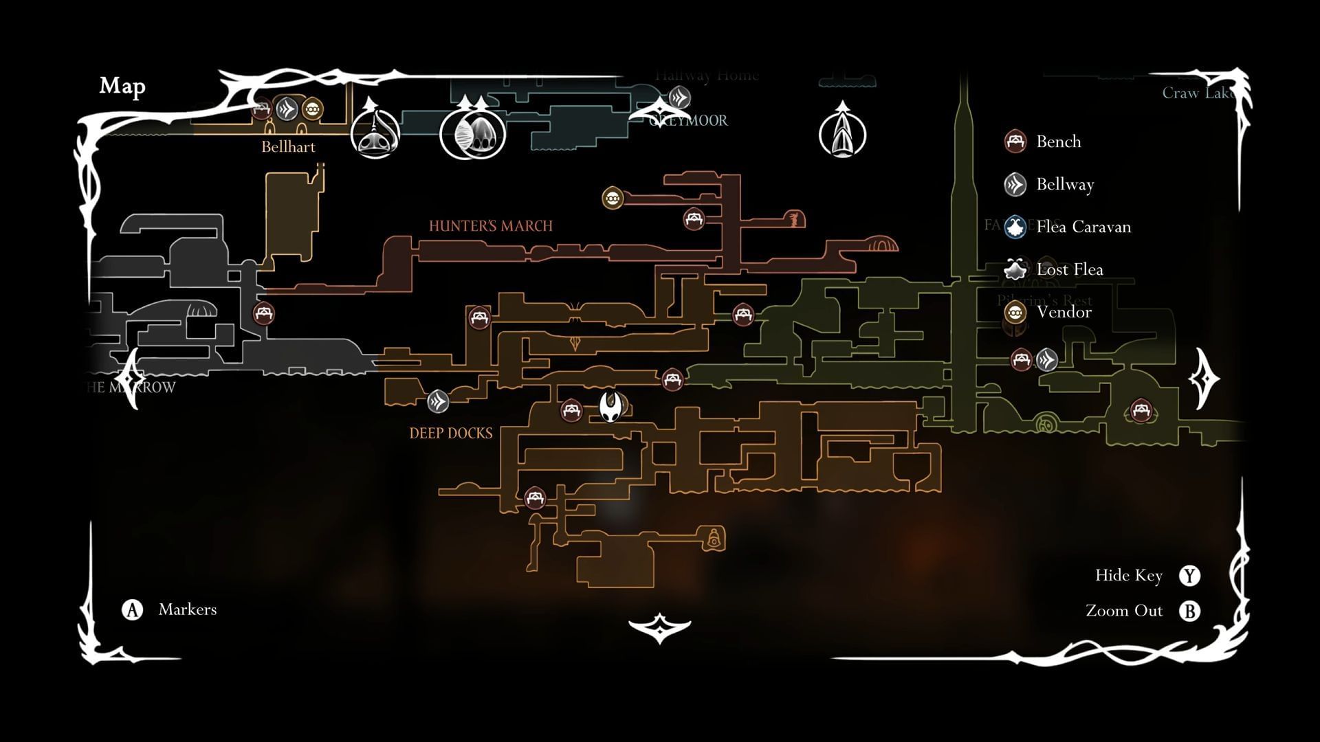 Forge Daughter location in Hollow Knight Silksong (Image via Team Cherry || YouTube@/aerovale)