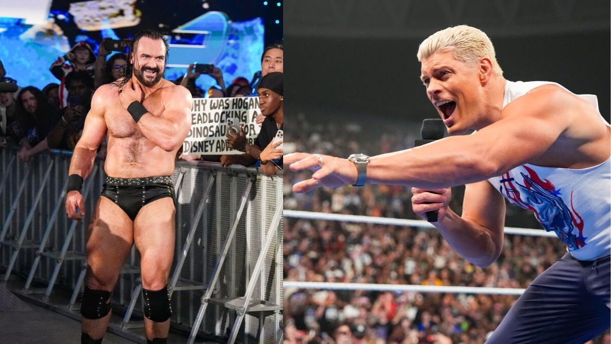 Drew McIntyre and Cody Rhodes will battle this Saturday! [Images via WWE.com]