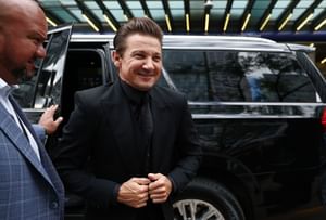 "lot of support, man": Jeremy Renner opens up about doing his first movie, Knives Out 3, after a near-death accident