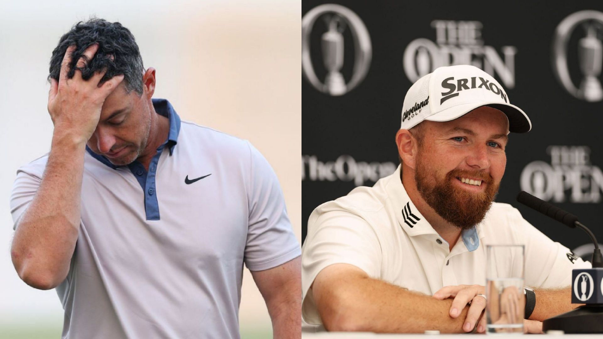 Rory McIlroy (on the left) and Shane Lowry (on the right) / Source: Getty Images