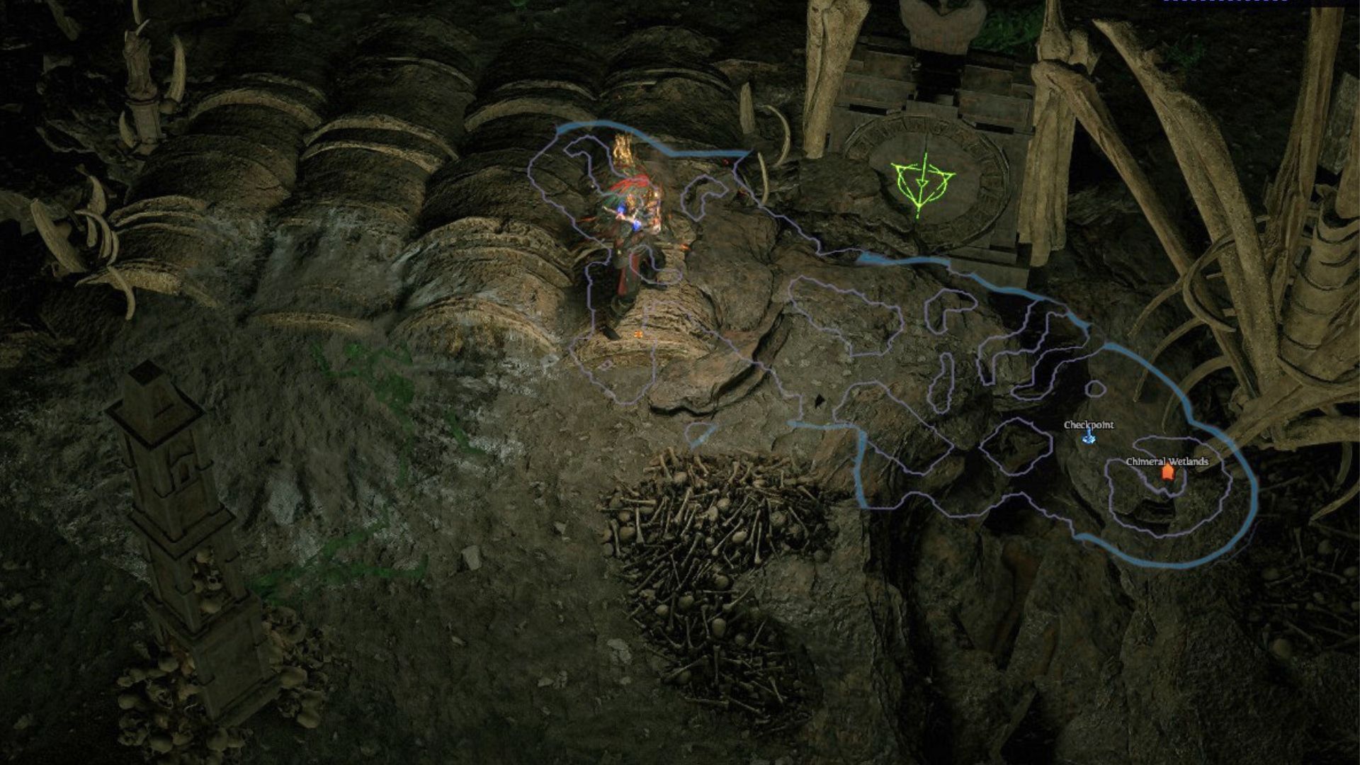 The Black Cathedral is more challenging than Abyssal Depths (Image via Grinding Gear Games)