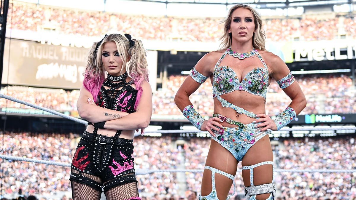 Alexa Bliss and Charlotte Flair. (Photo: WWE.com)