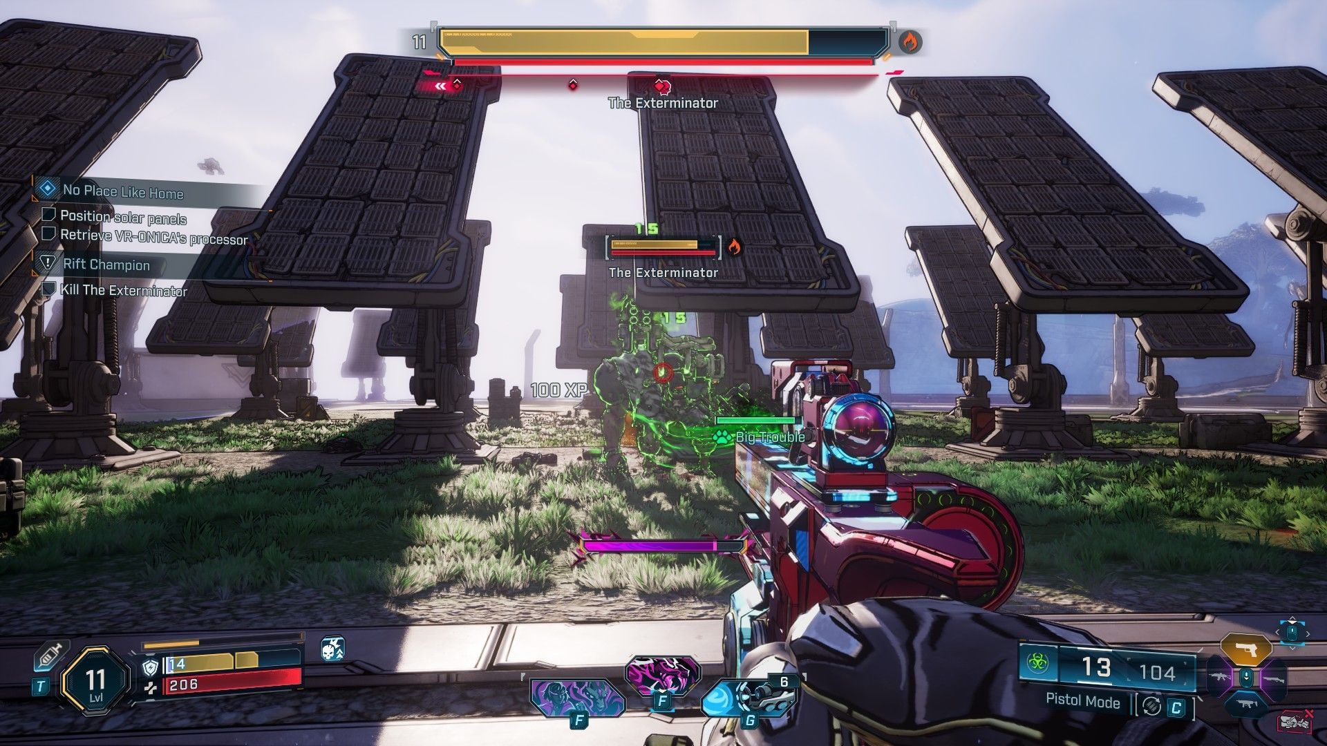 Rift bosses are fun to fight, but be sure not to exit the arena by mistake (Image via 2K)