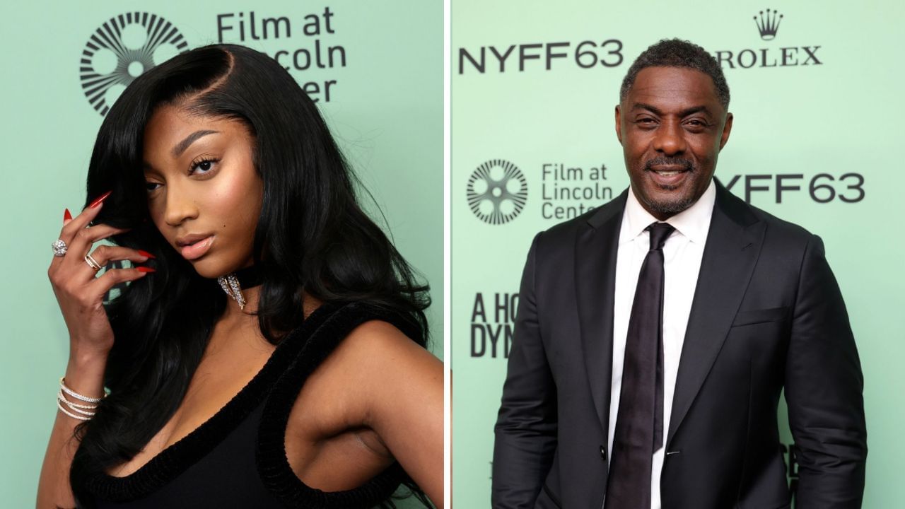 Angel Reese exudes Hollywood glamour as she makes red carpet debut with Idris Alba at 