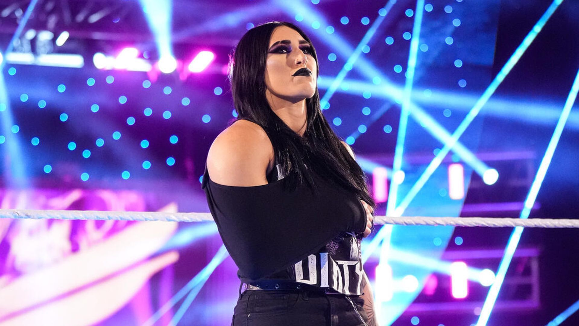 Rhea Ripley on RAW in April 2024! [Image credit: WWE.com]