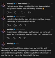 Gilbert Arenas’ post on Threads