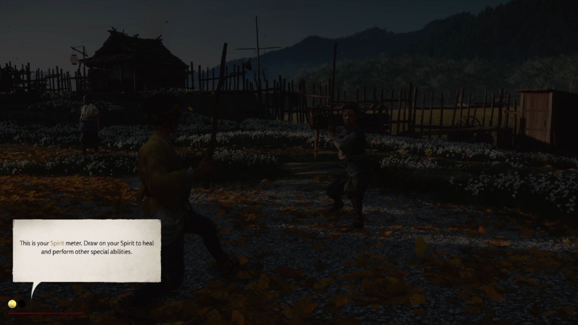 Knowing when to heal in Ghost of Yotei is essential (Image via Sucker Punch)