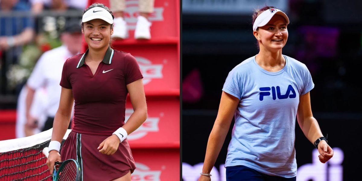 Emma Raducanu vs Barbora Krejcikova is one of the second-round matches at the Korea Open 2025. (Photos: Getty)