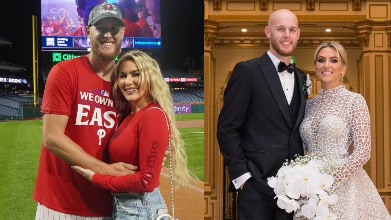 Zack Wheeler with his wife, Dominique (Images from - Instagram.com/@nikawheelz, Instagram.com/@wheelerpro45)