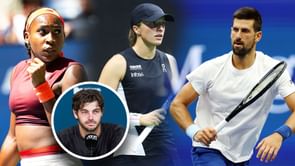 Taylor Fritz speaks about Coco Gauff's success against Iga Swiatek as he addresses plans to overcome 0-10 record vs Novak Djokovic in US Open QF