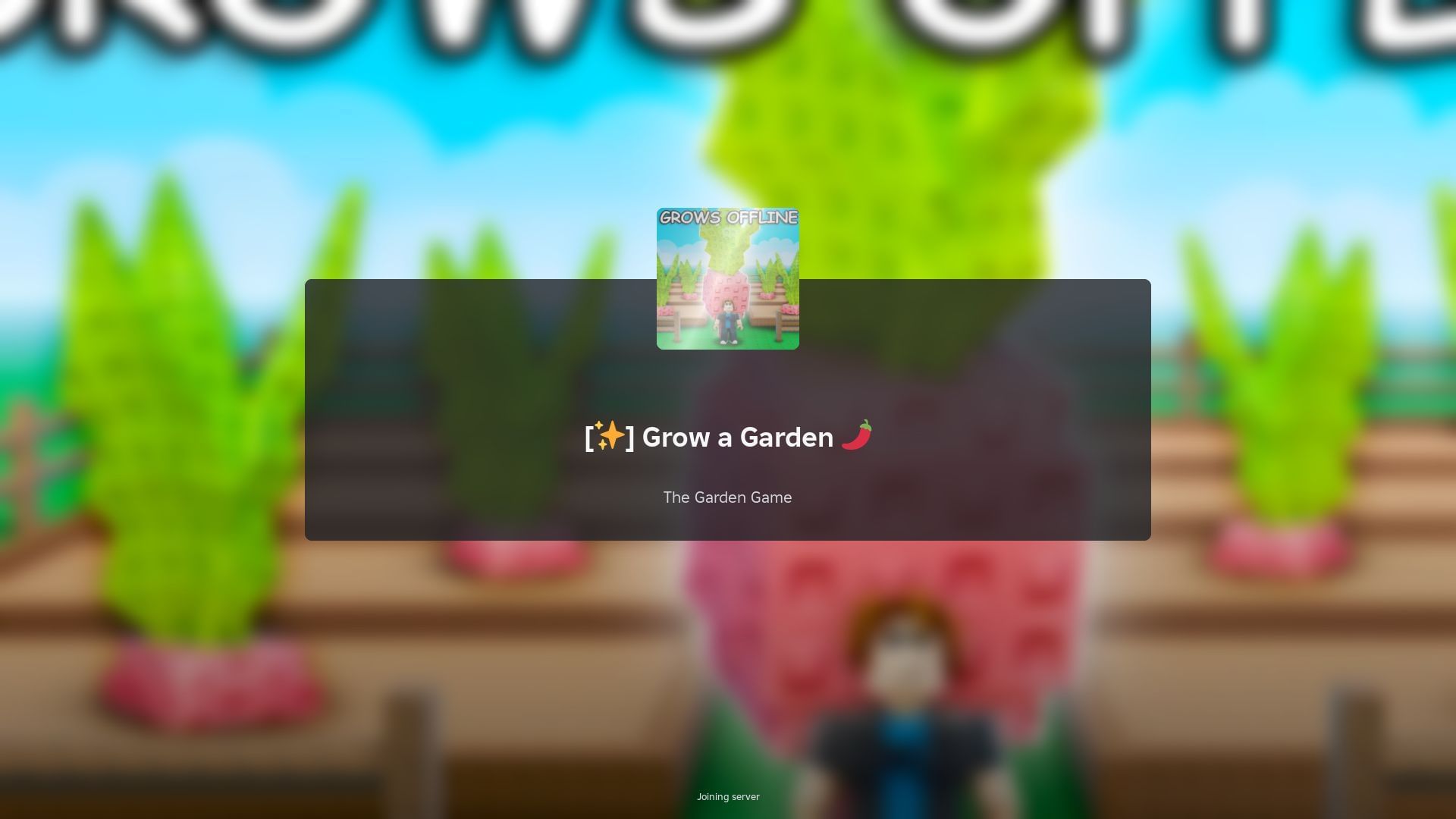 Roblox Grow a Garden