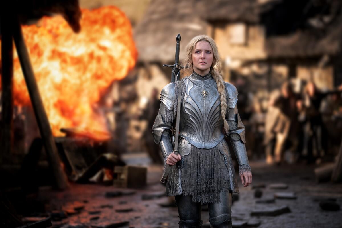A still from The Lord of the Rings: The Rings of Power (Image via Amazon MGM Studios)