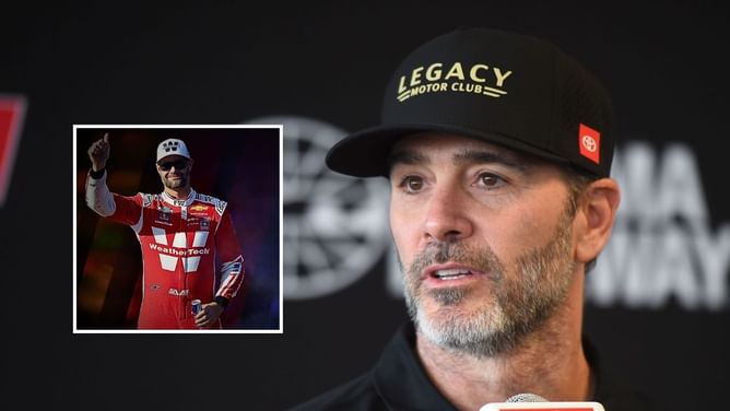 Jimmie Johnson says it’s “tough to put the GOAT tag” on Shane van Gisbergen