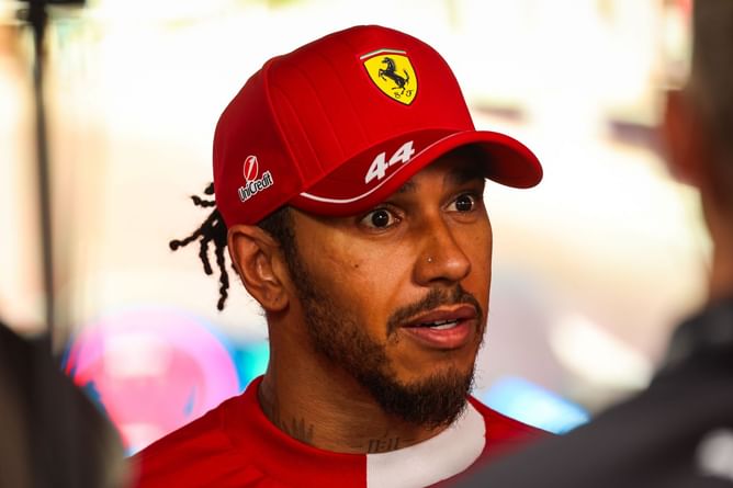Lewis Hamilton targets first Ferrari podium in F1 Azerbaijan GP despite unfavourable starting position