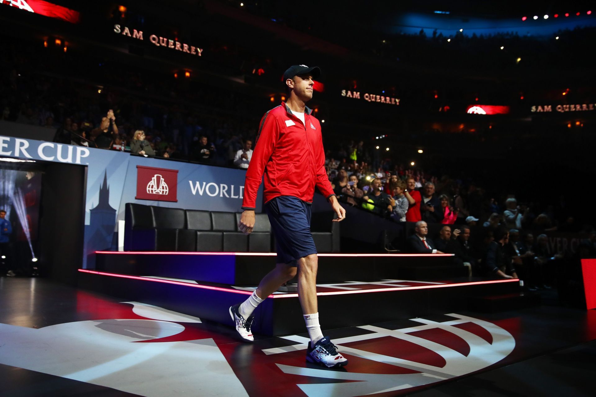 Sam Querrey at the 2017 Laver Cup - Source: Getty