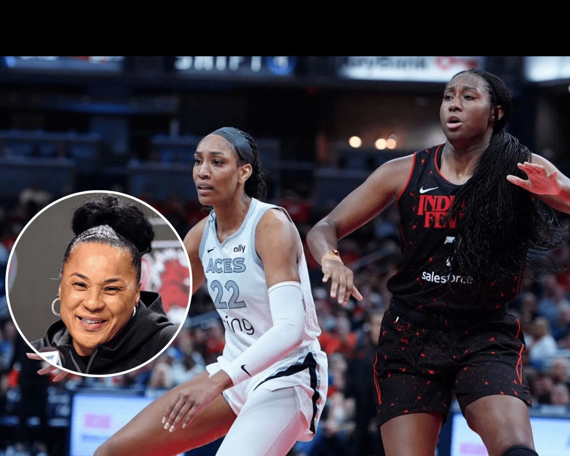 Dawn Staley sets record straight on ex-Gamecocks Aliyah Boston &amp; A&rsquo;ja Wilson clash concerns ahead of WNBA Finals push (Image source: Getty)