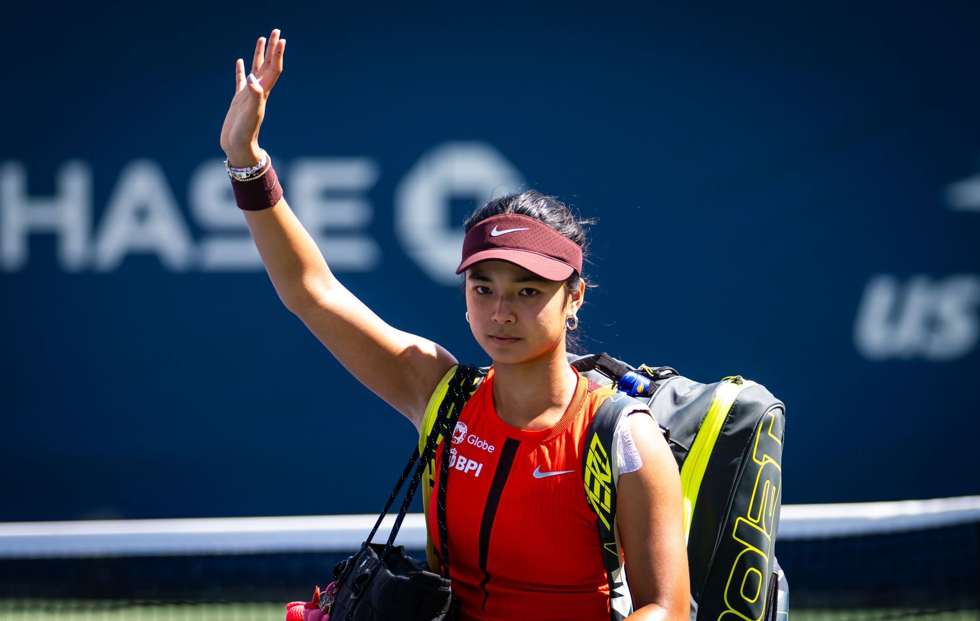 Eala at the 2025 US Open - Day 4 - (Source: Getty)