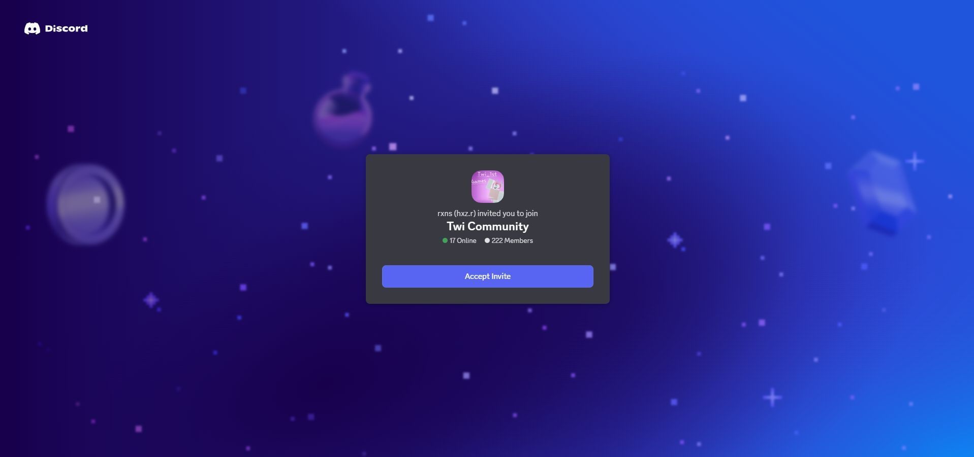 Discord link (Image via Discord)