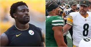 Aaron Rodgers seemingly takes shot at former Jets teammate by praising DK Metcalf’s work ethic