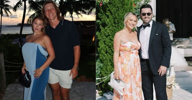 Baker Mayfield's wife Emily drops honest review on Trevor Lawrence's wife Marissa's outfit for Jaguars vs. Texans game