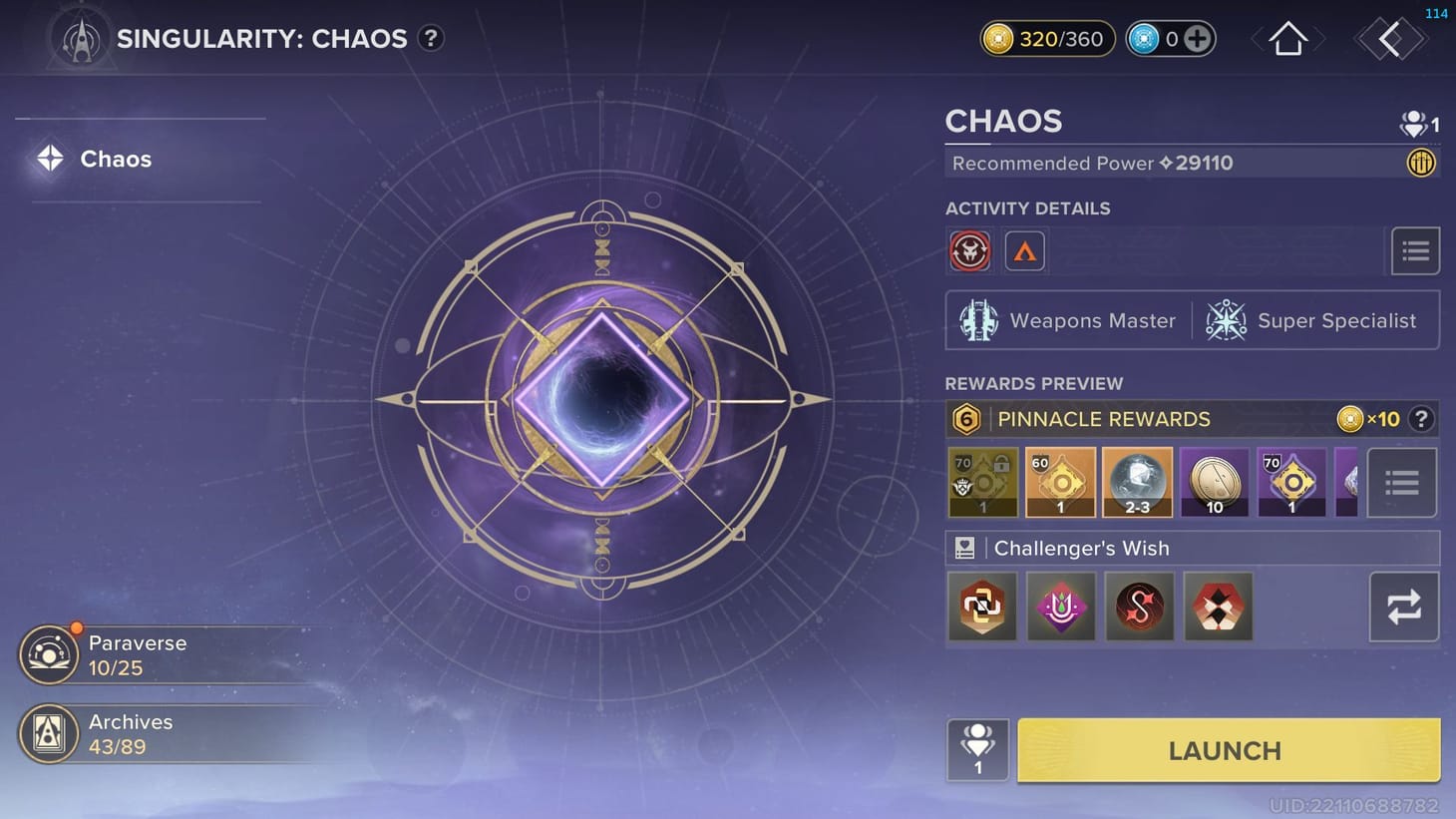 How to get Mythic Artifacts in Destiny: Rising