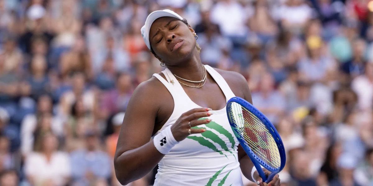 Taylor Townsend at the 2025 US Open (Source: Getty)