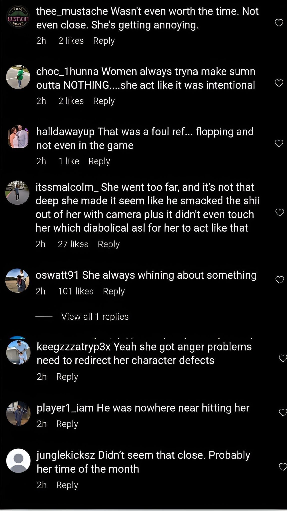 Comments on the post