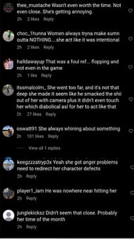 Comments on the post