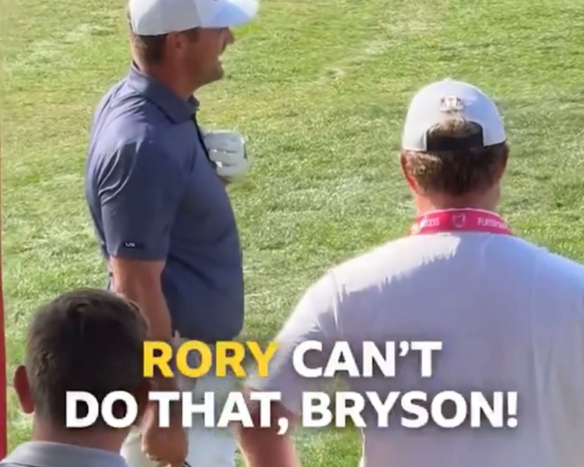 Bryson DeChambeau at Ryder Cup prep _ [Image Source: X/@NUCLRGOLF