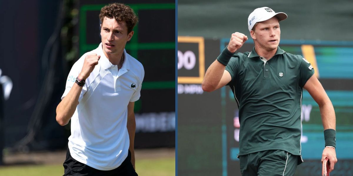 Ugo Humbert vs Jenson Brooksby is one of the first-round matches at the Japan Open 2025. (Photos: Getty)